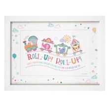 Personalised Tiny Tatty Teddy Little Circus Roll Up A4 Framed Print Image Preview
